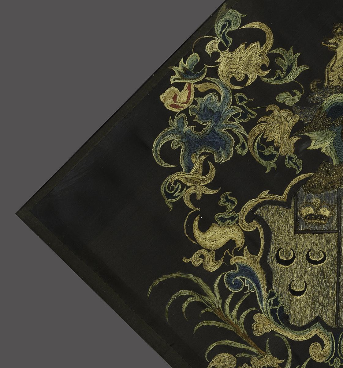 1967.1393 A Coat of Arms, Detail