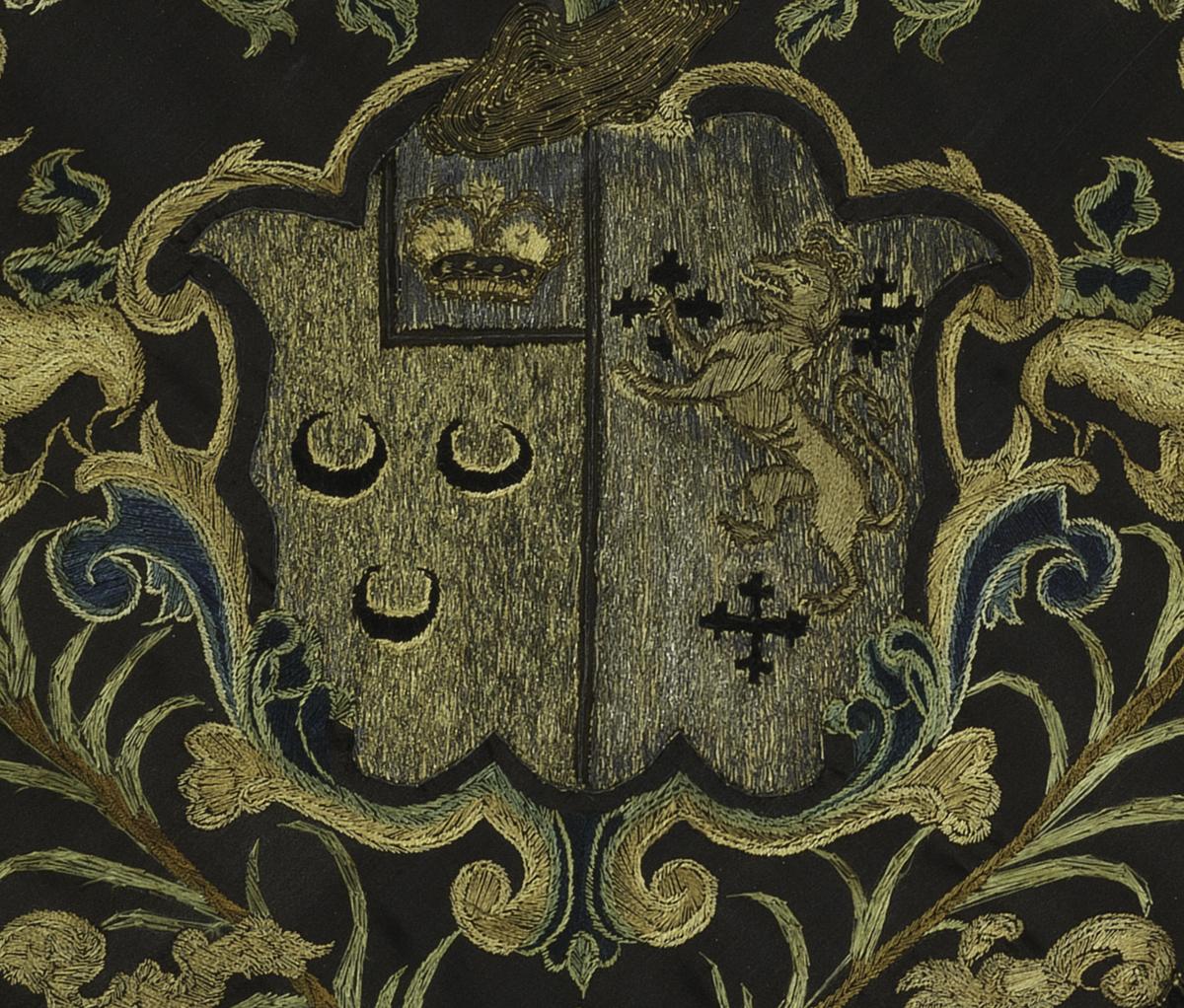 1967.1393 A Coat of Arms, Detail 5