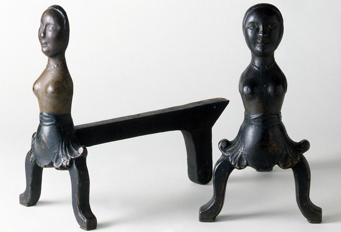 1967.1396.001, .002 Andirons