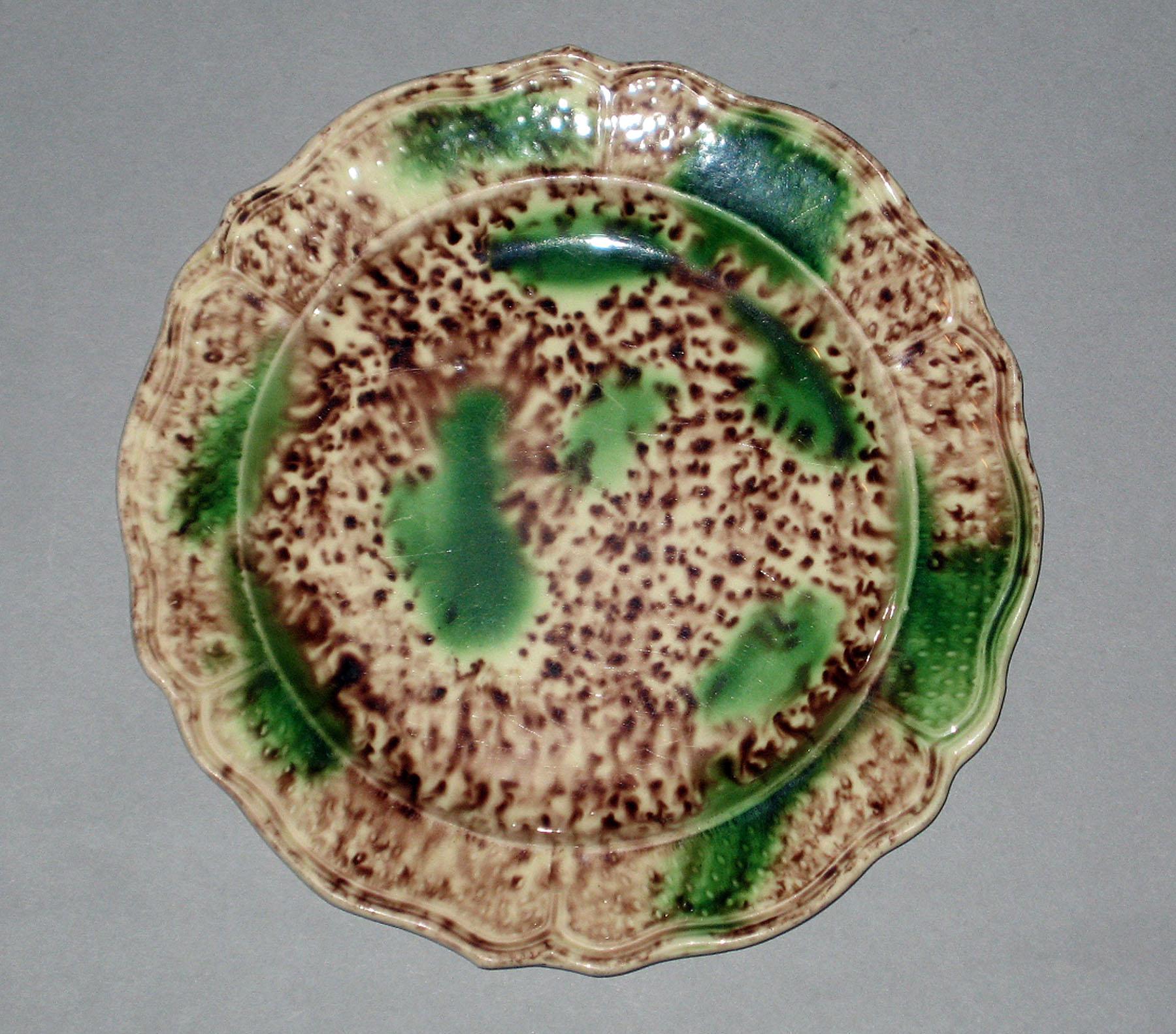 1967.1411 Creamware plate
