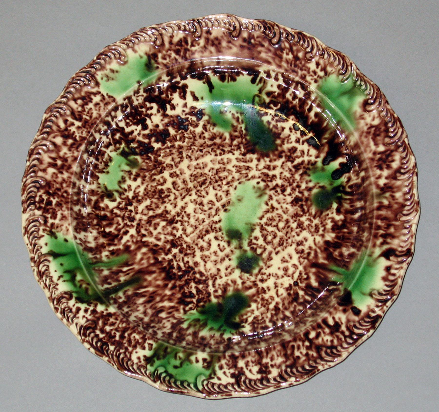 1967.1412 Creamware plate