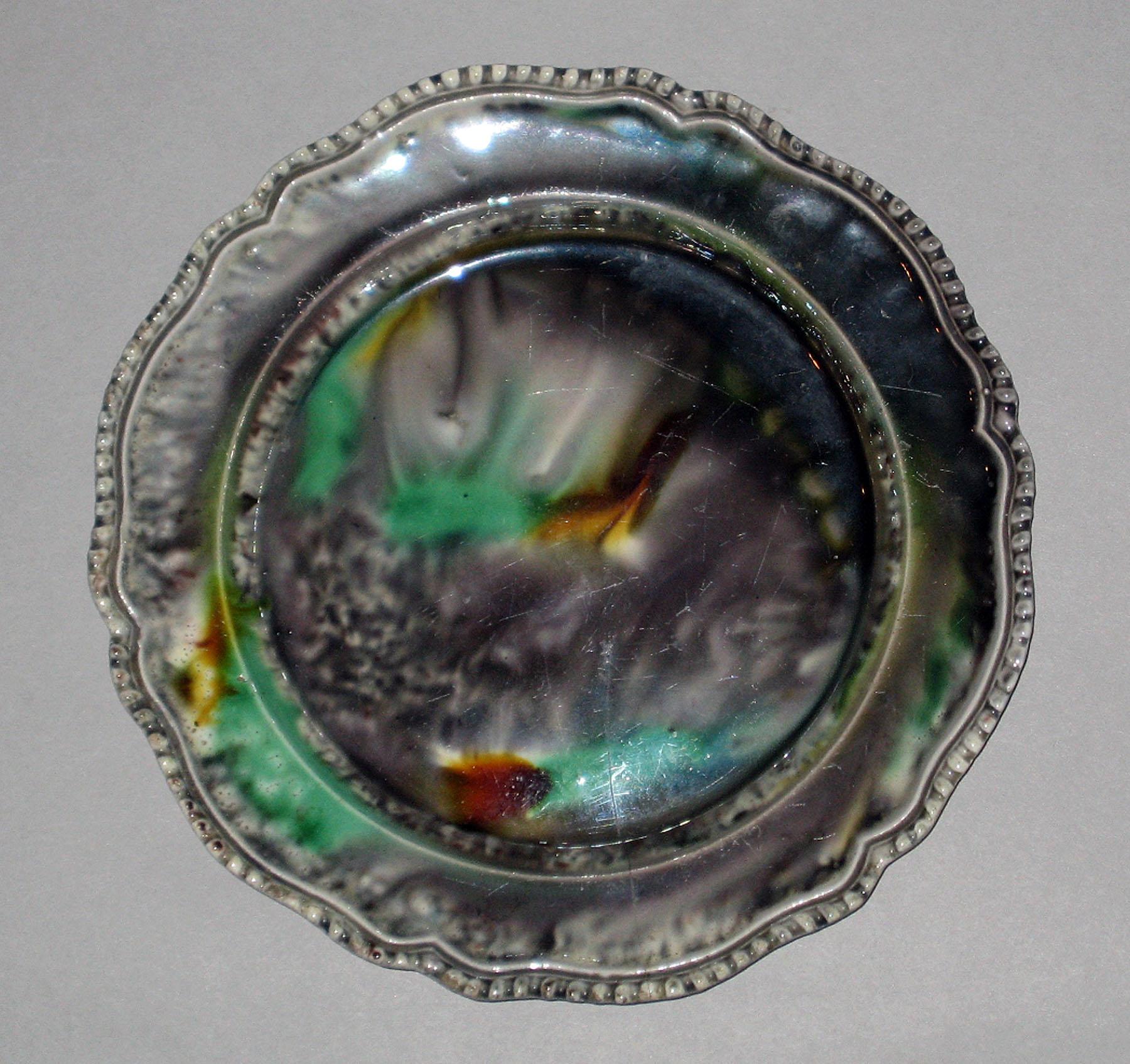1967.1414.003 Creamware plate