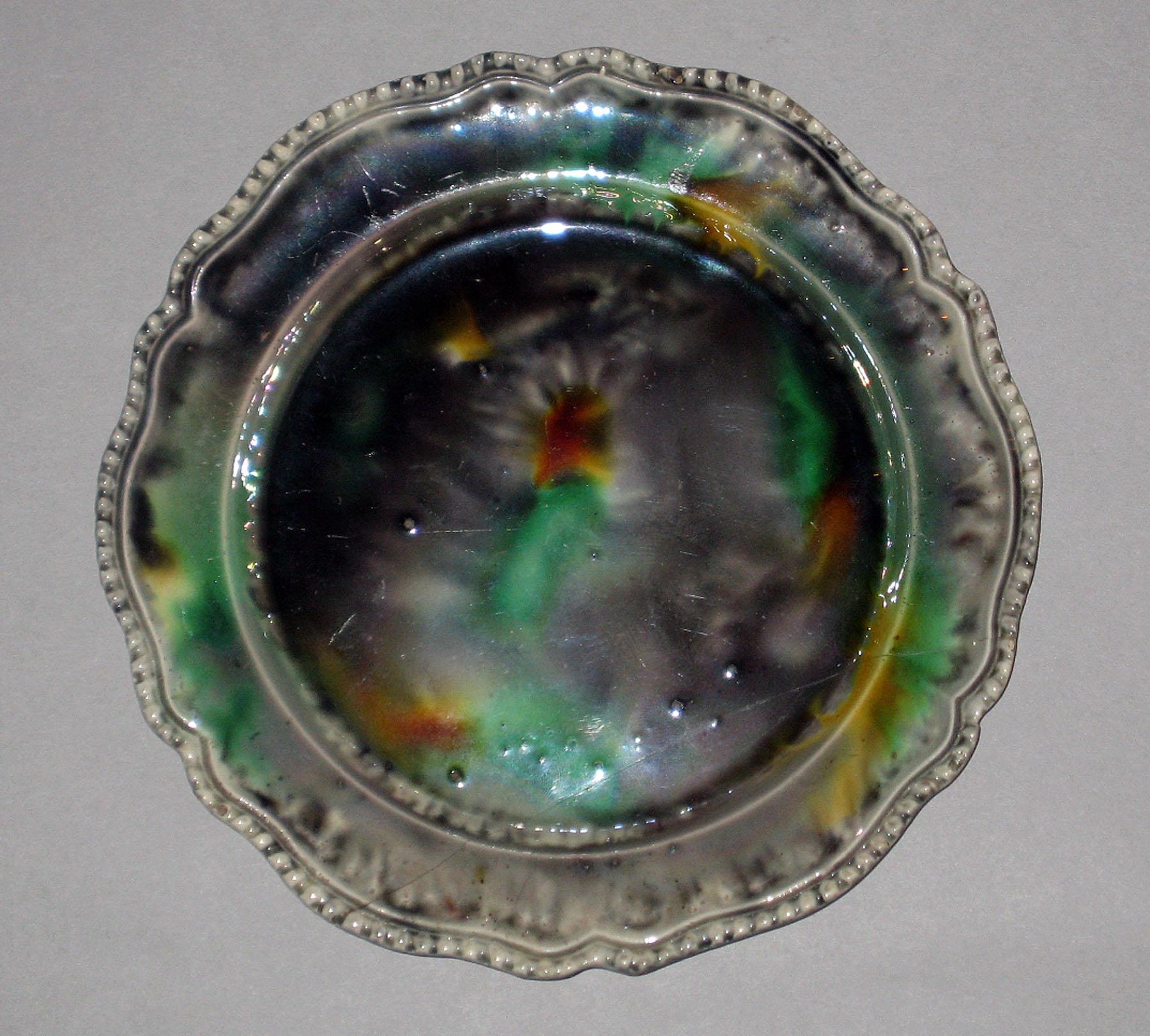 1967.1414.005 Creamware plate