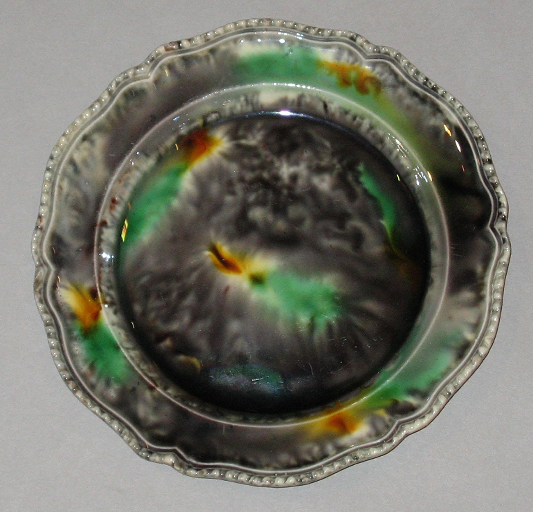 1967.1414.011 Creamware plate