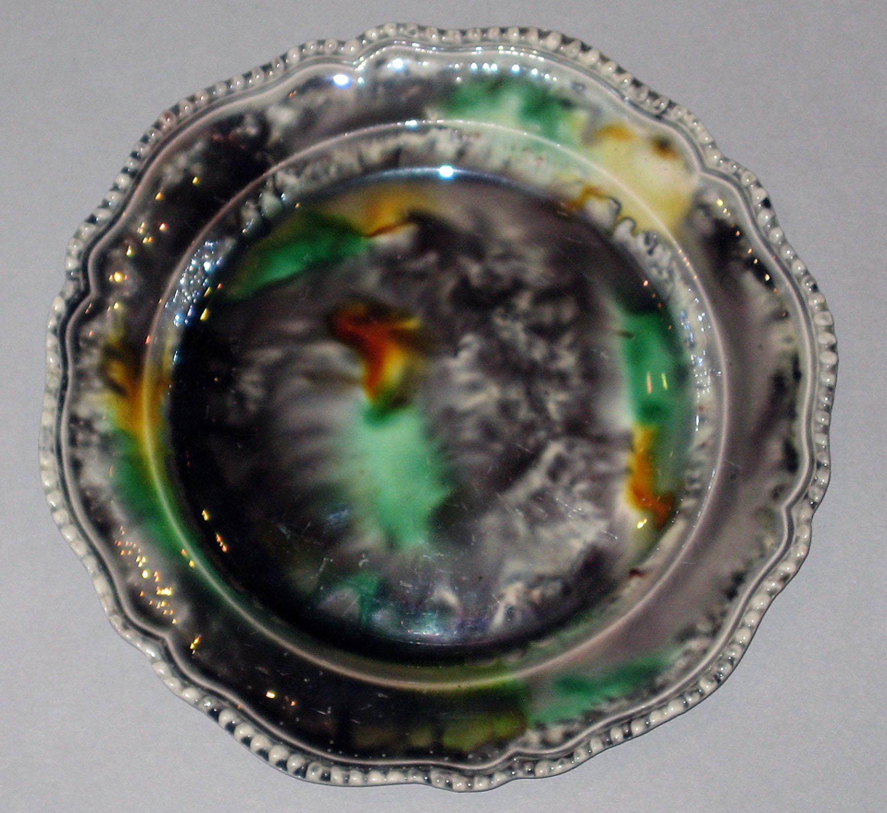 1967.1414.012 Creamware plate
