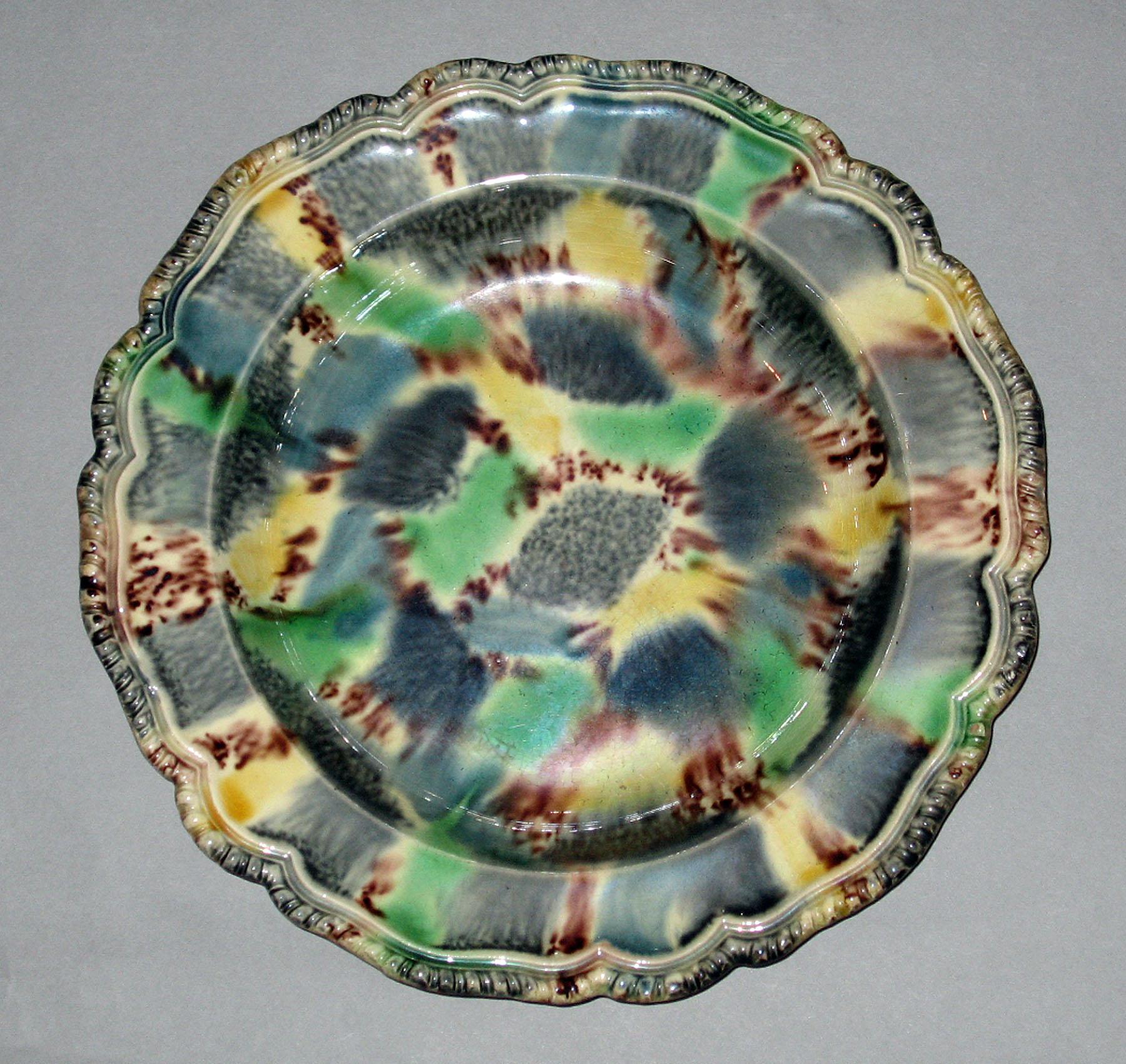 1967.1419 Creamware plate