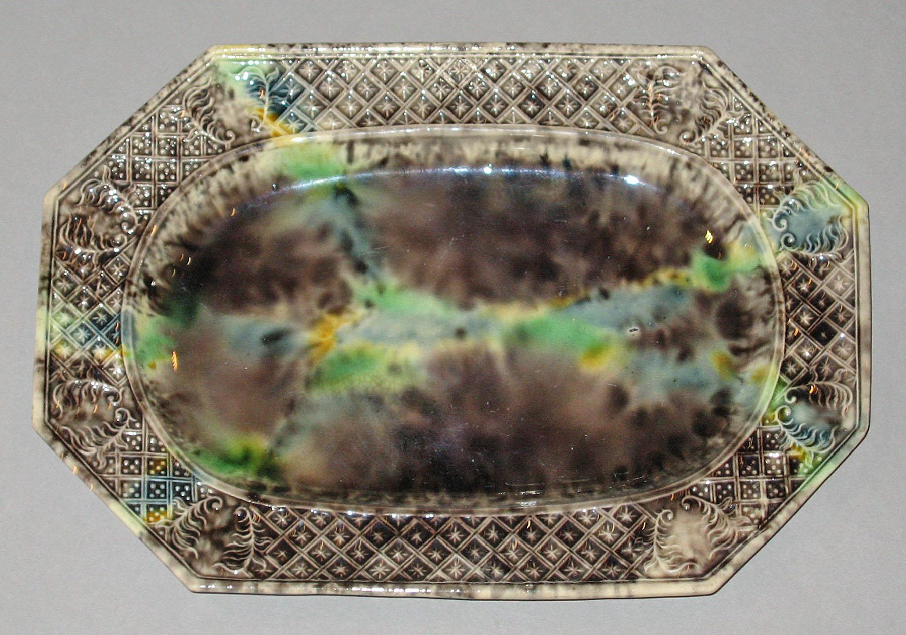 1967.1421 Creamware dish