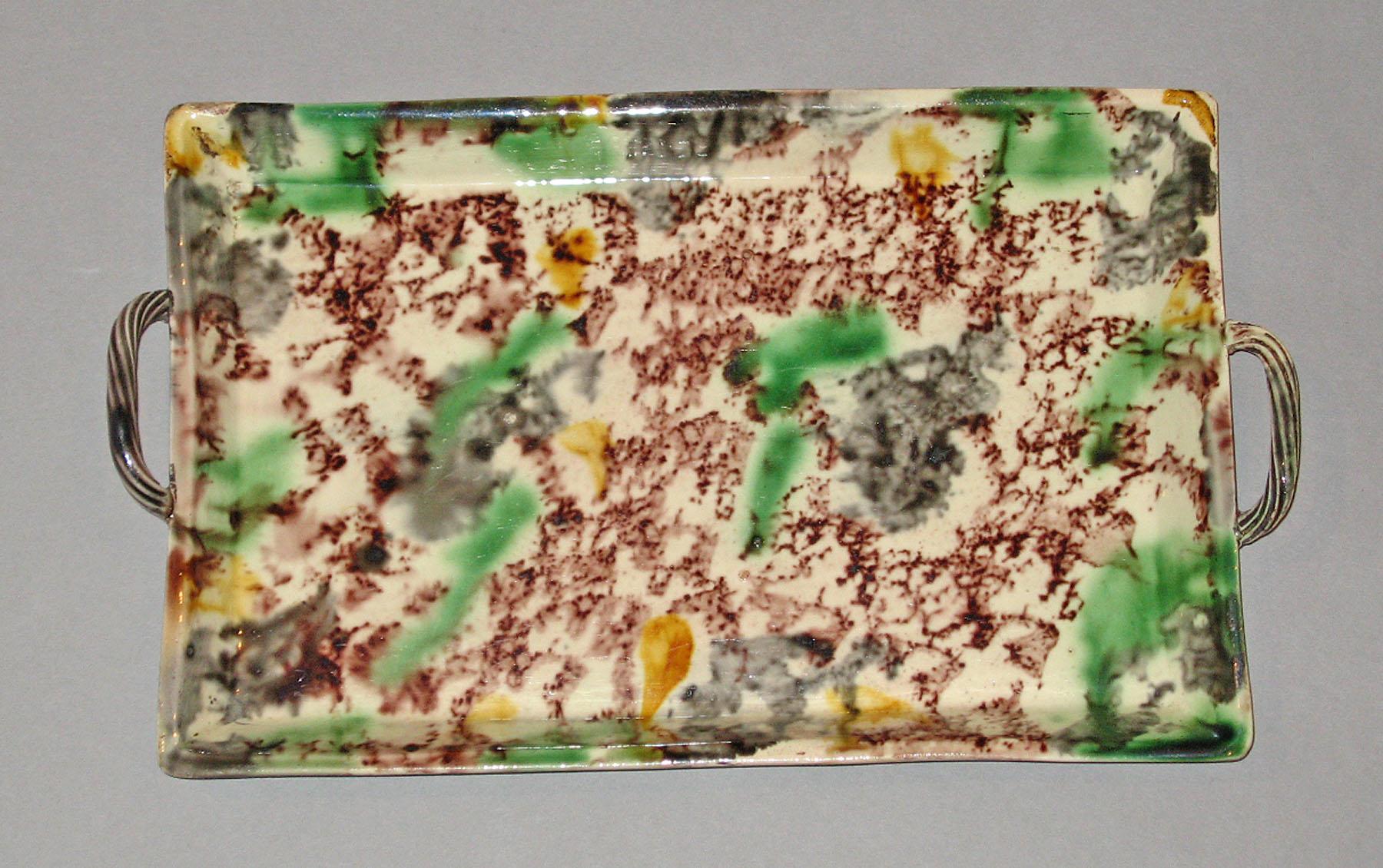 1967.1422 Creamware tray
