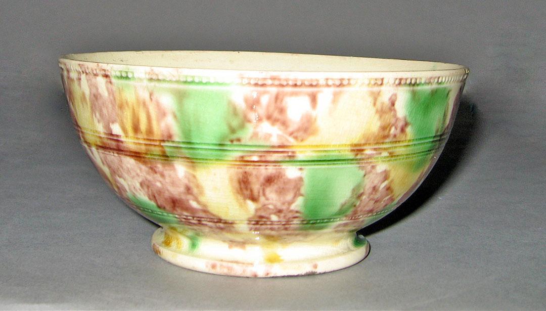 1967.1430 Creamware bowl