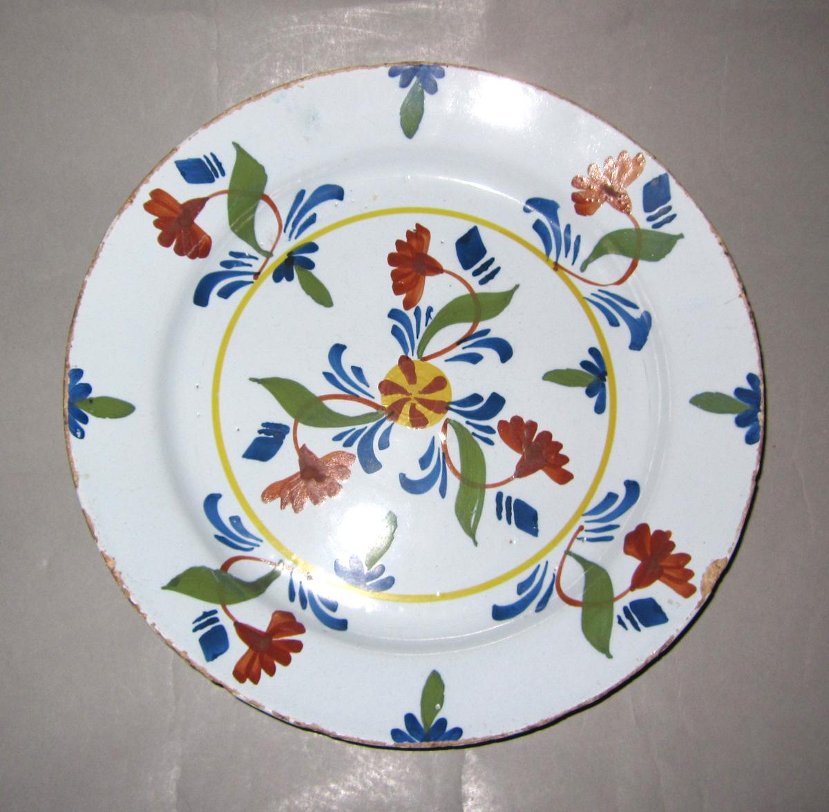1967.1441 Delft plate upper surface