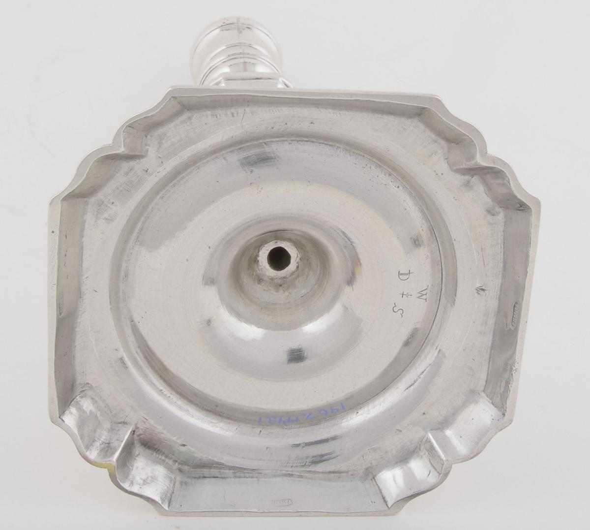 1967.1443.001 Silver Candlestick, View 2