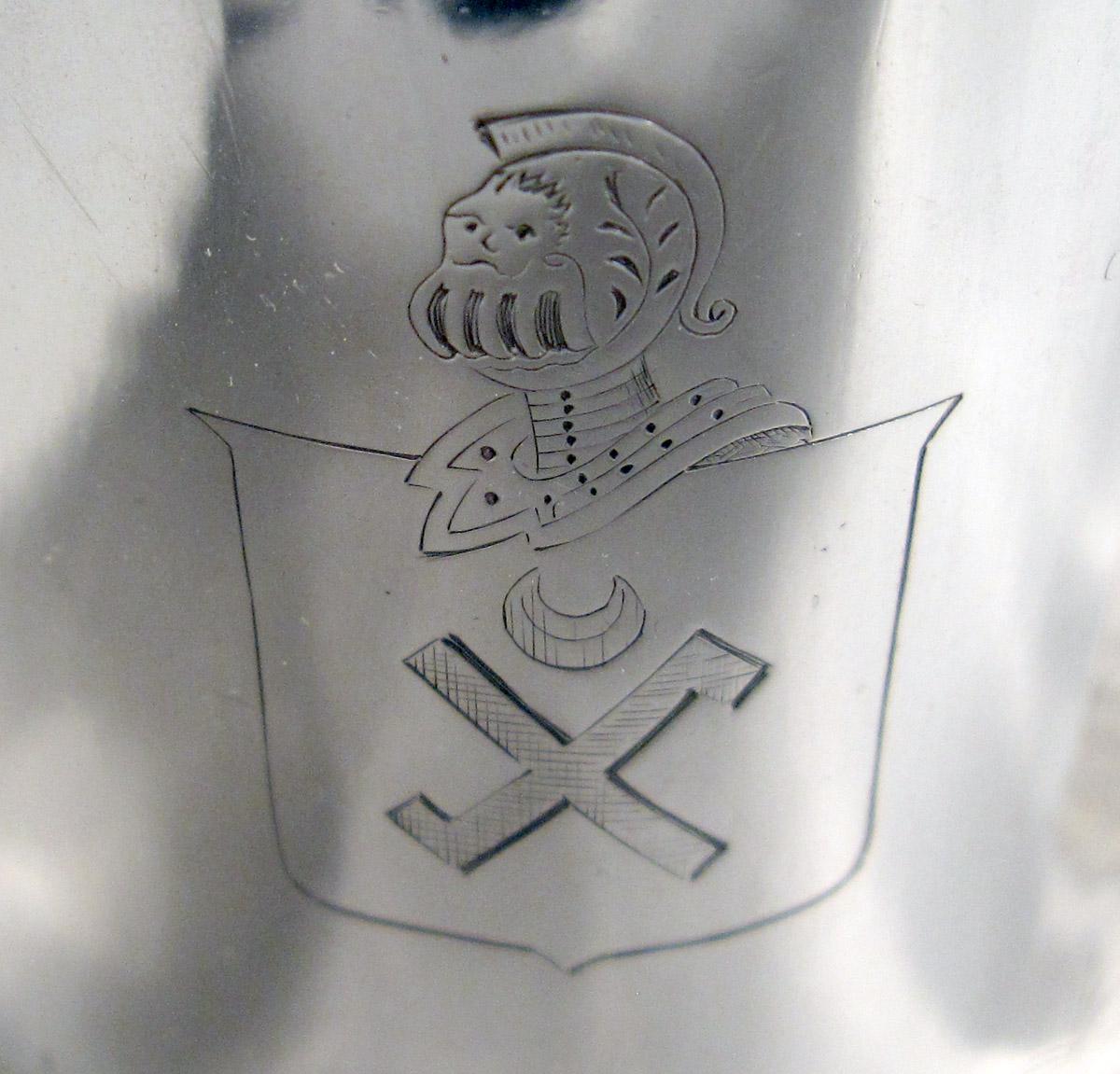 1967.1444 Silver Teapot engraving 1