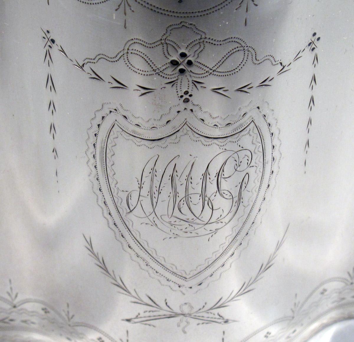 1967.1444 Silver Teapot engraving 2