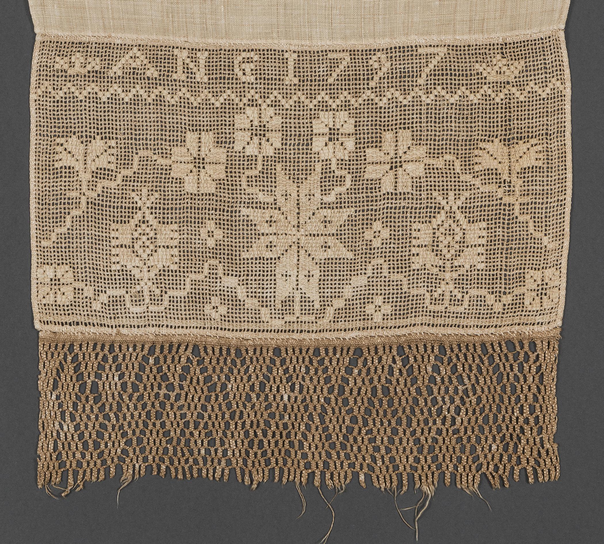 1967.1472 Towel, detail 3