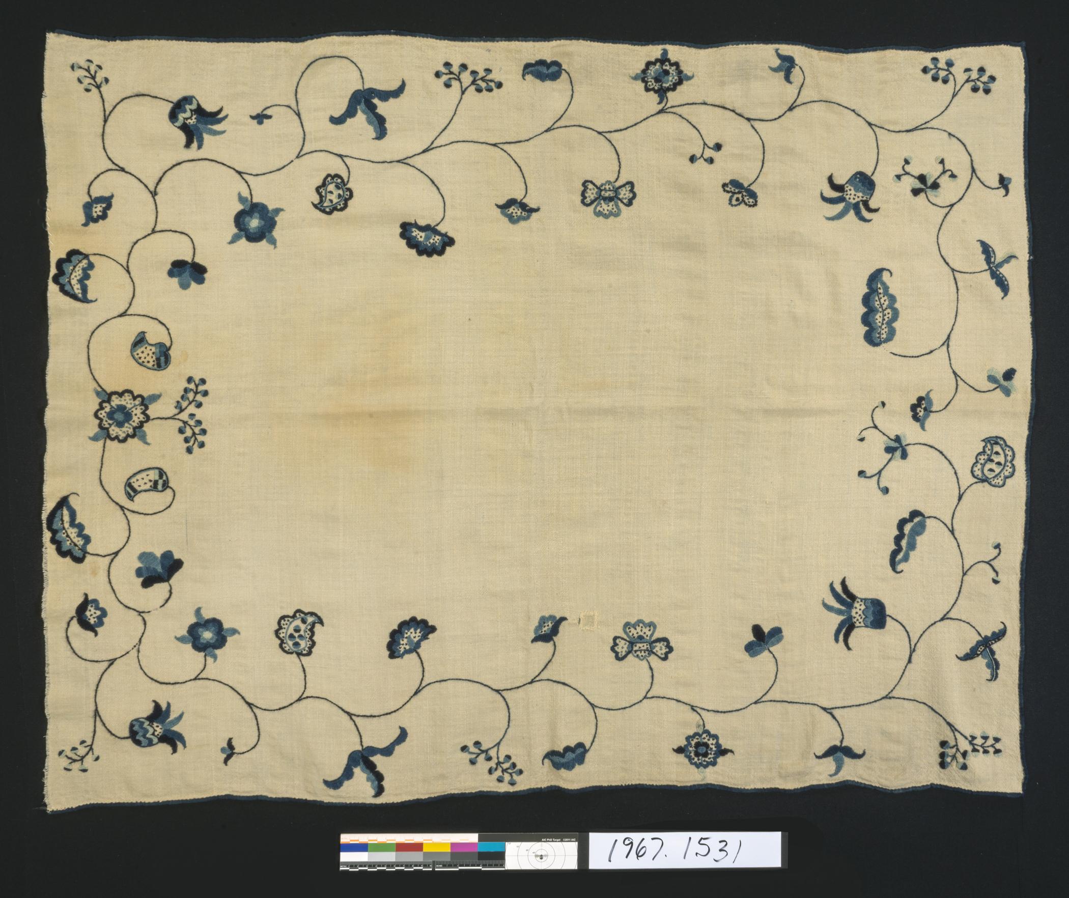 1967.1531 Bedcover, view 1