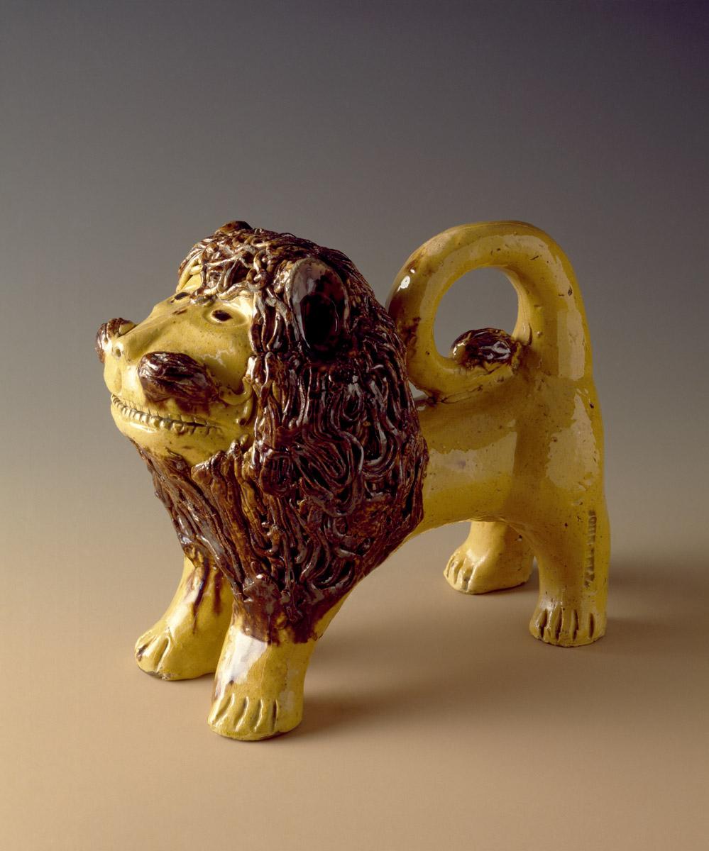 1967.1630 Figure, Figure of a Lion (view 2)