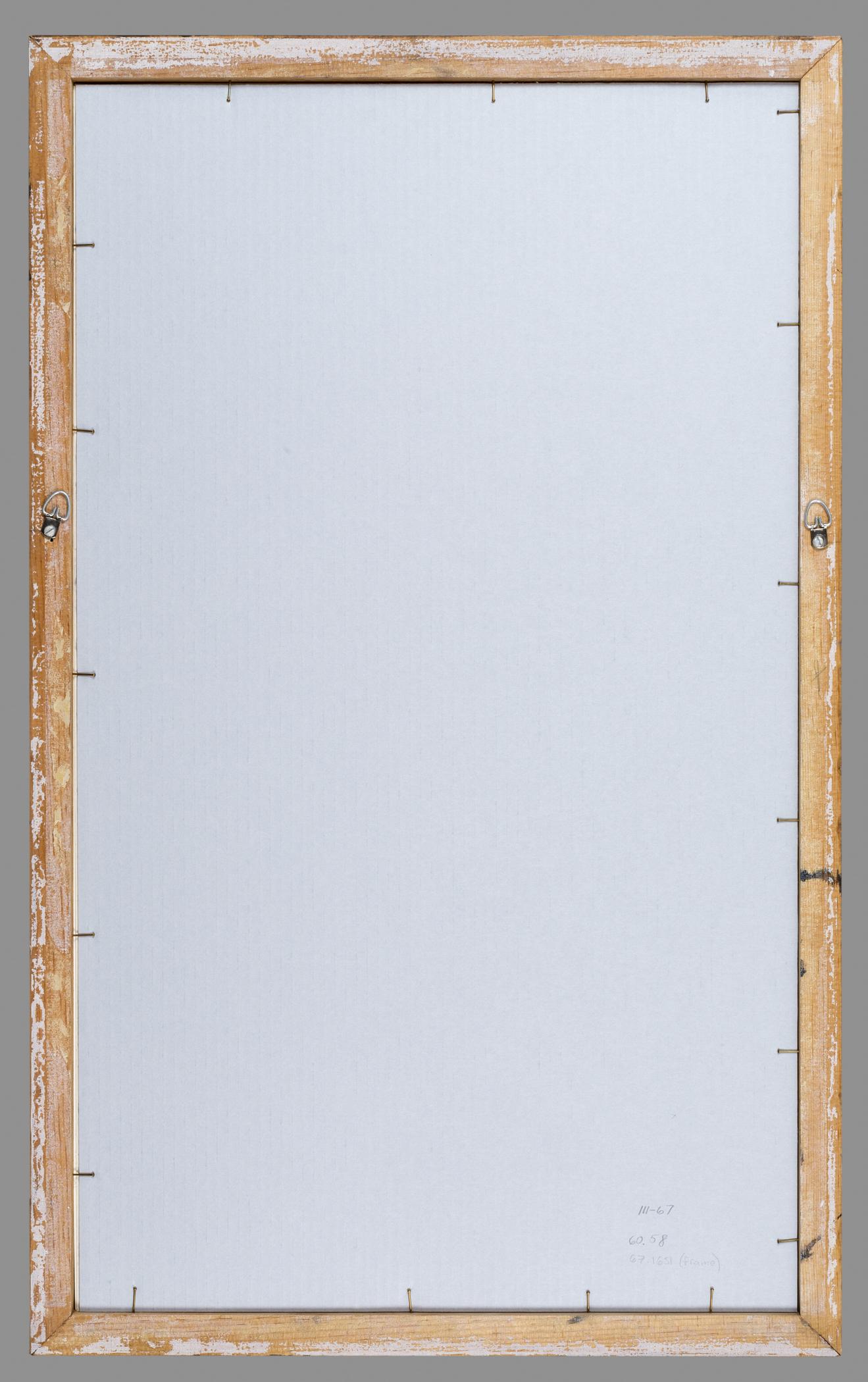 1967.1651 Frame, reverse