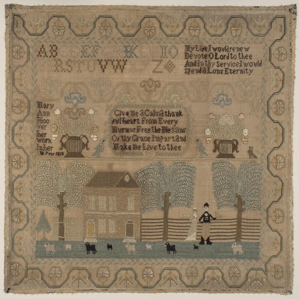 1967.1717 Needlework picture