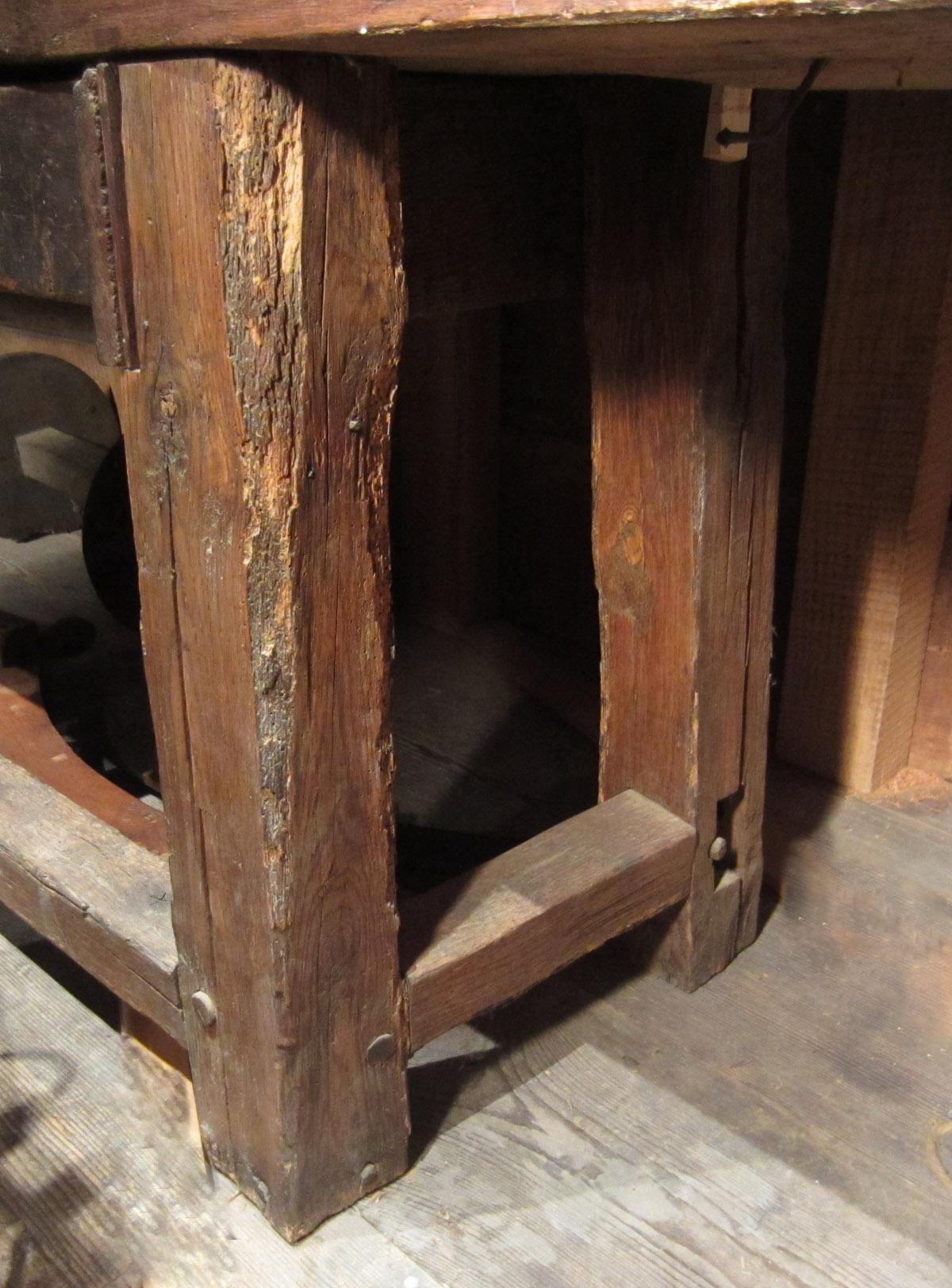 1957.0026.367 A-J Work bench, Legs
