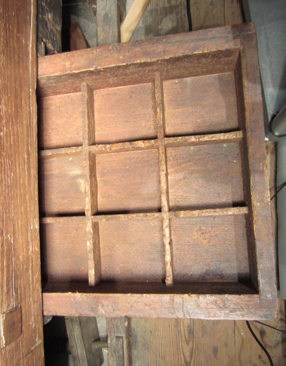 1957.0026.367 I Work bench, Interior view 1