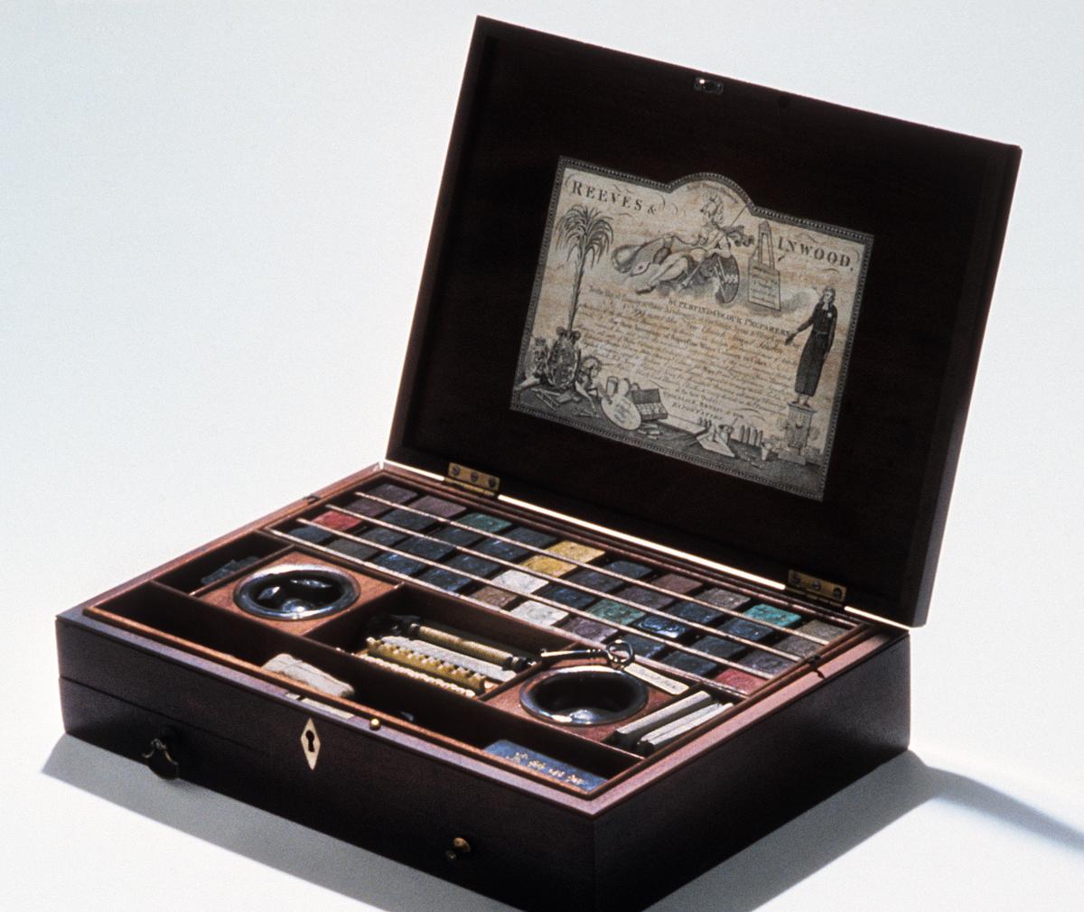 1967.1828  Watercolor Box Open