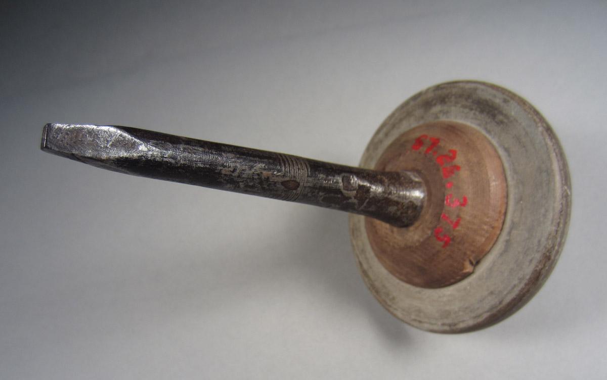 1957.0026.375 Lathe spindle, View 1