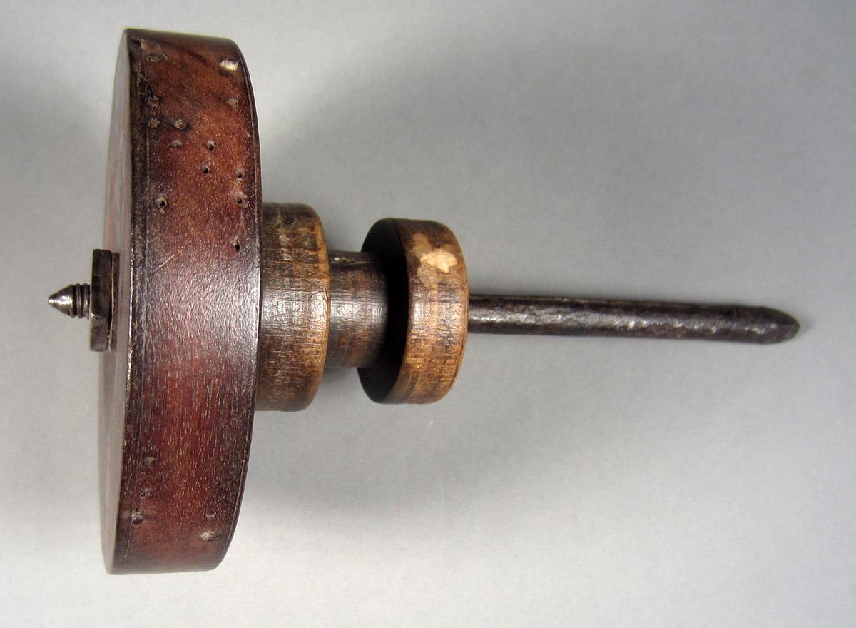 1957.0026.376 Lathe spindle, View 2