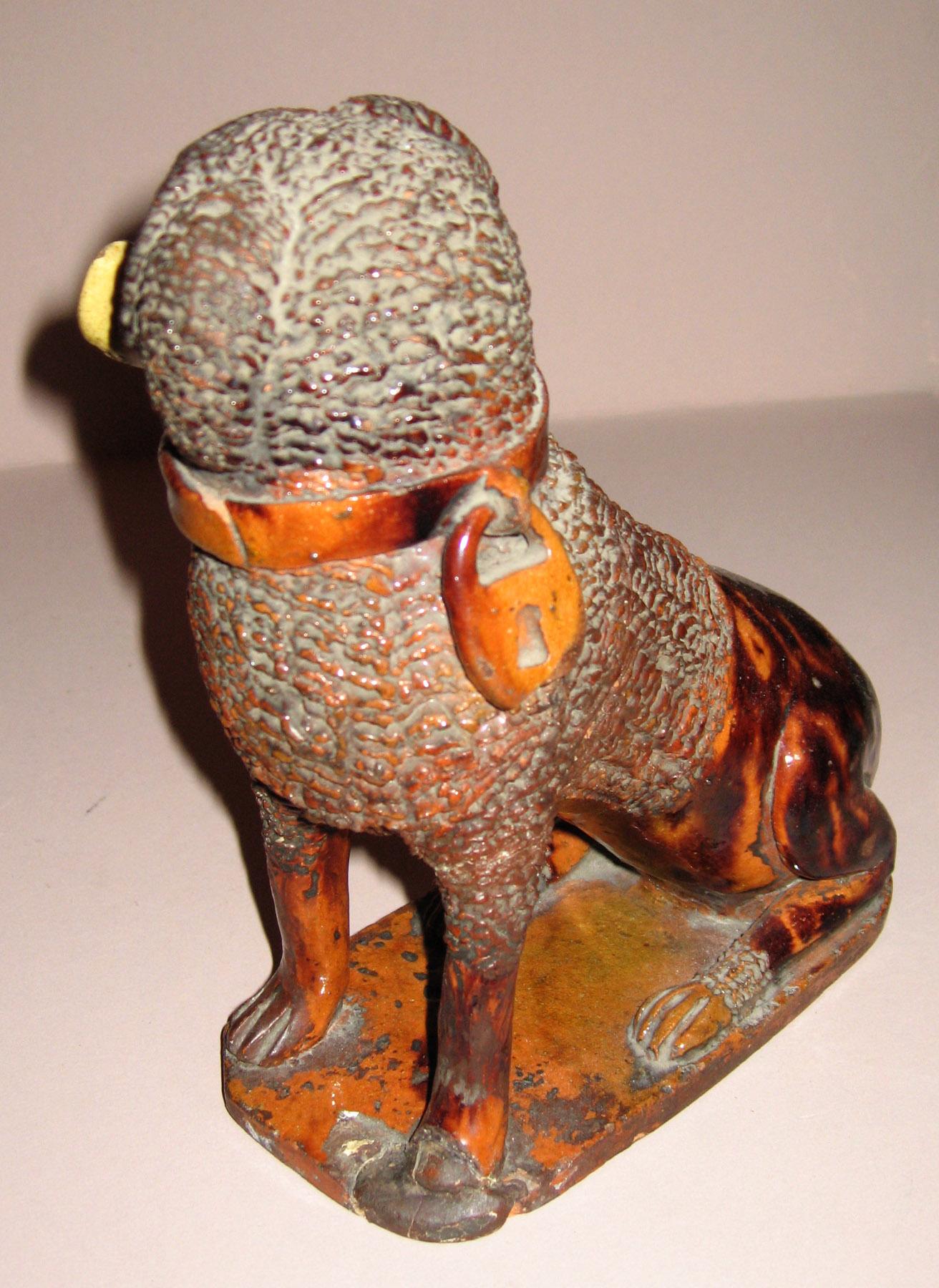 1967.1884 Earthenware (poodle) (back)