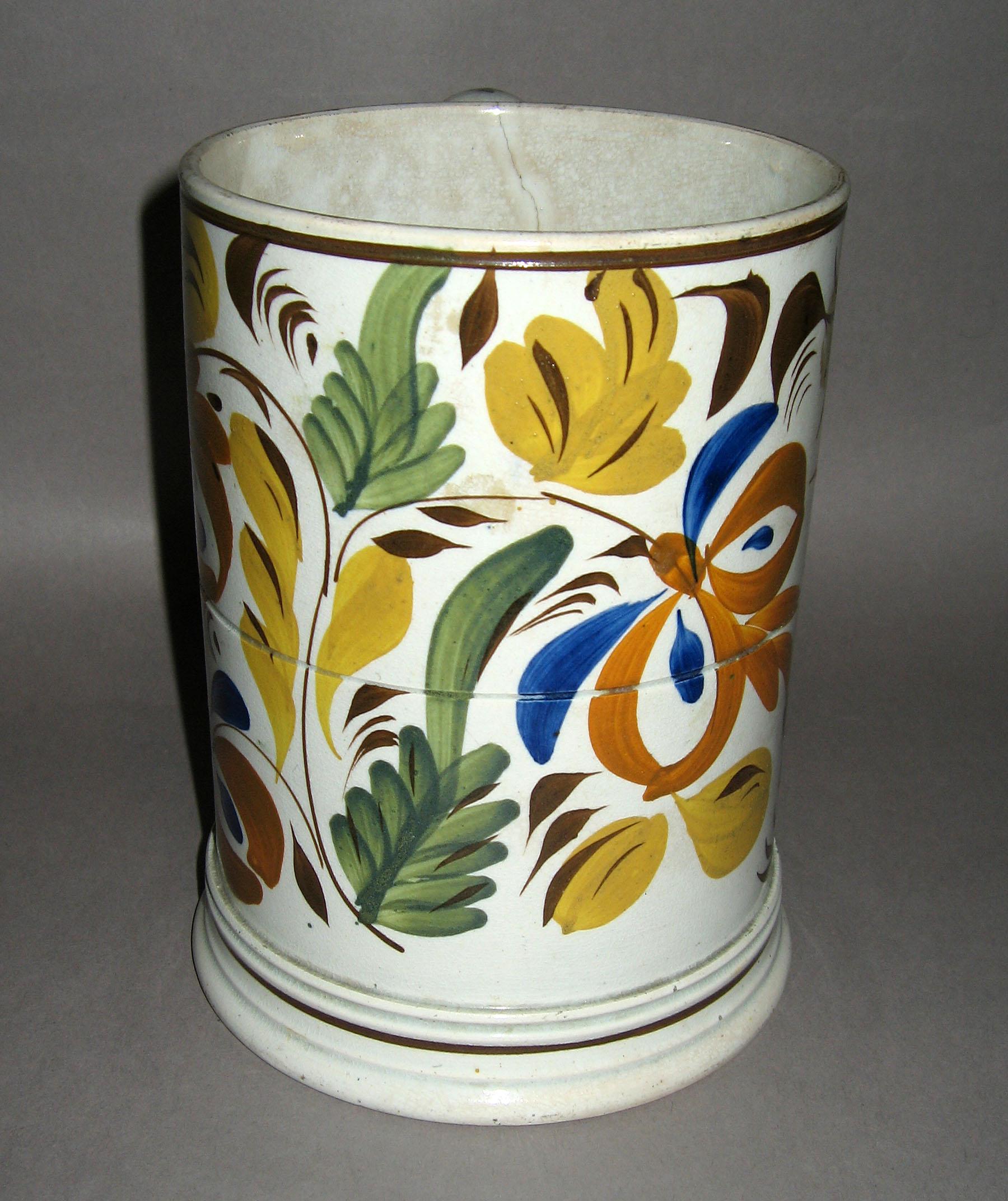 1959.1887 Pearlware mug (front)