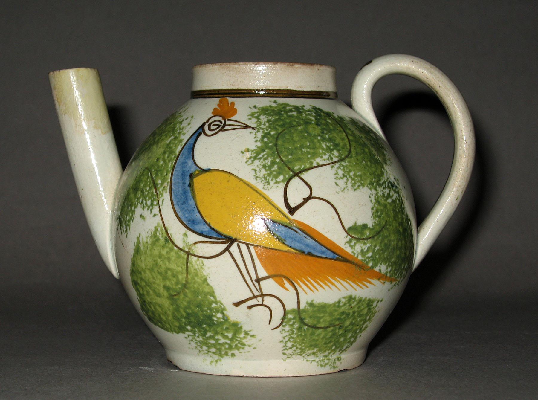 1967.1894 Pearlware teapot