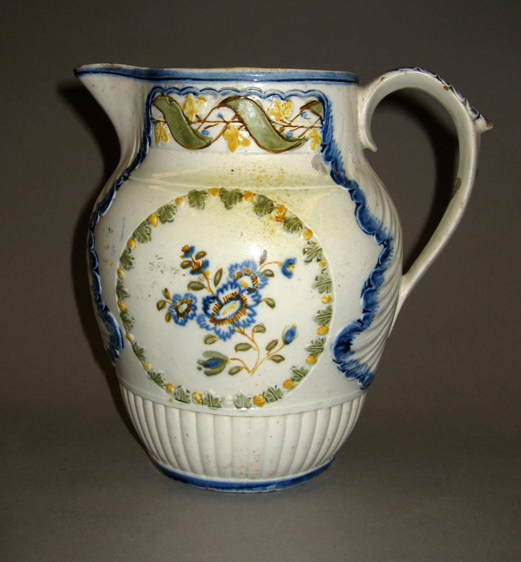 1967.1901 Pearlware pitcher