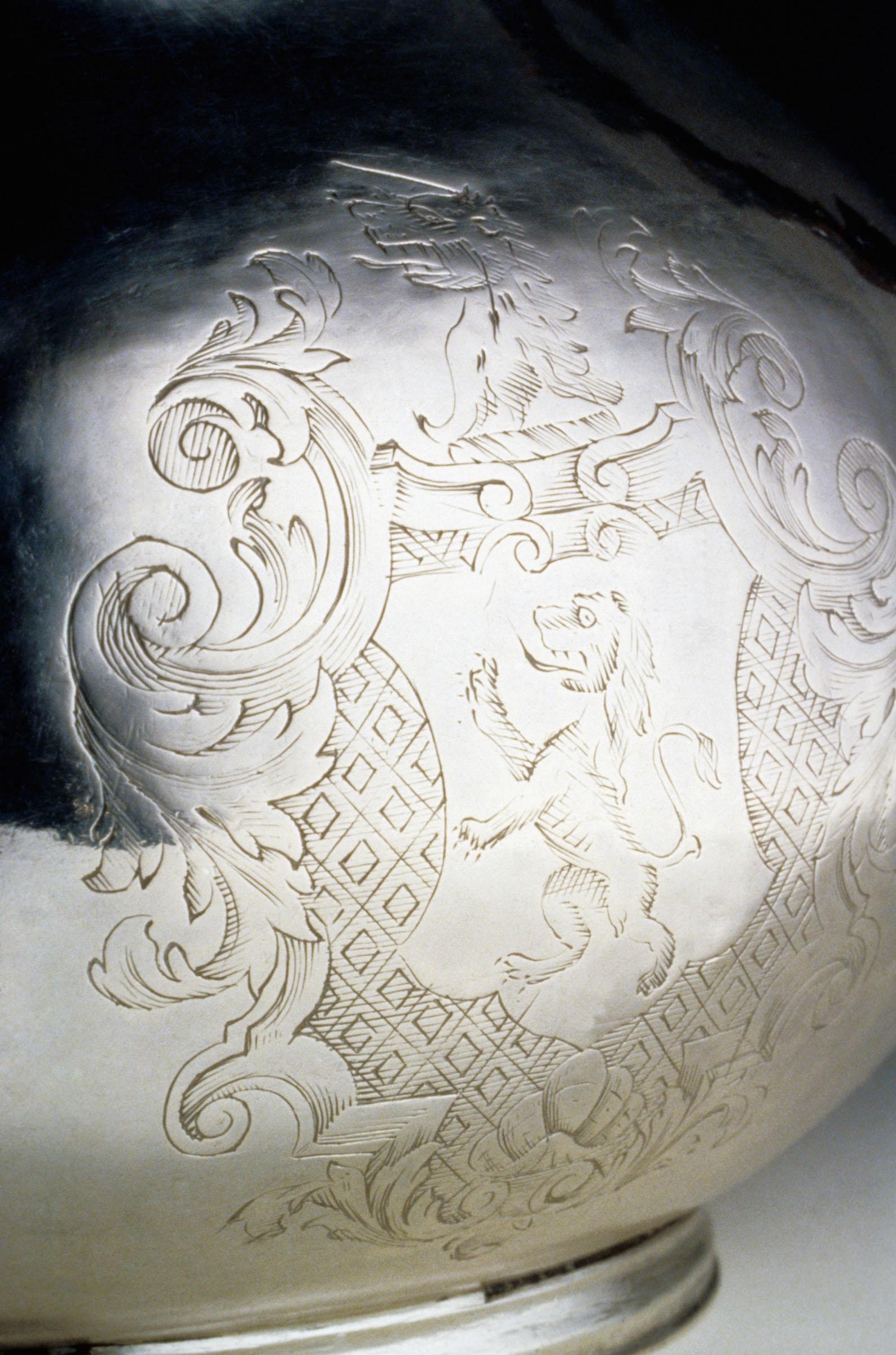1967.1906 Teapot, detail 1