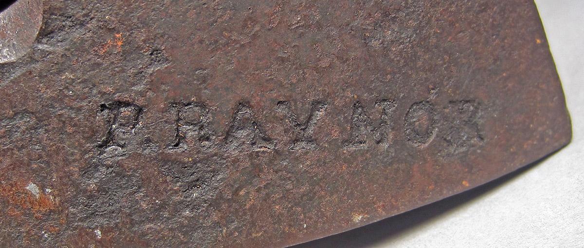 1957.0026.379 A, B, Hammer, mark