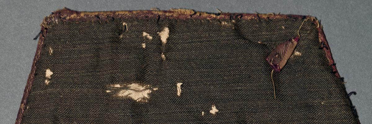 2006.0011.001 Pocket, Verso Detail