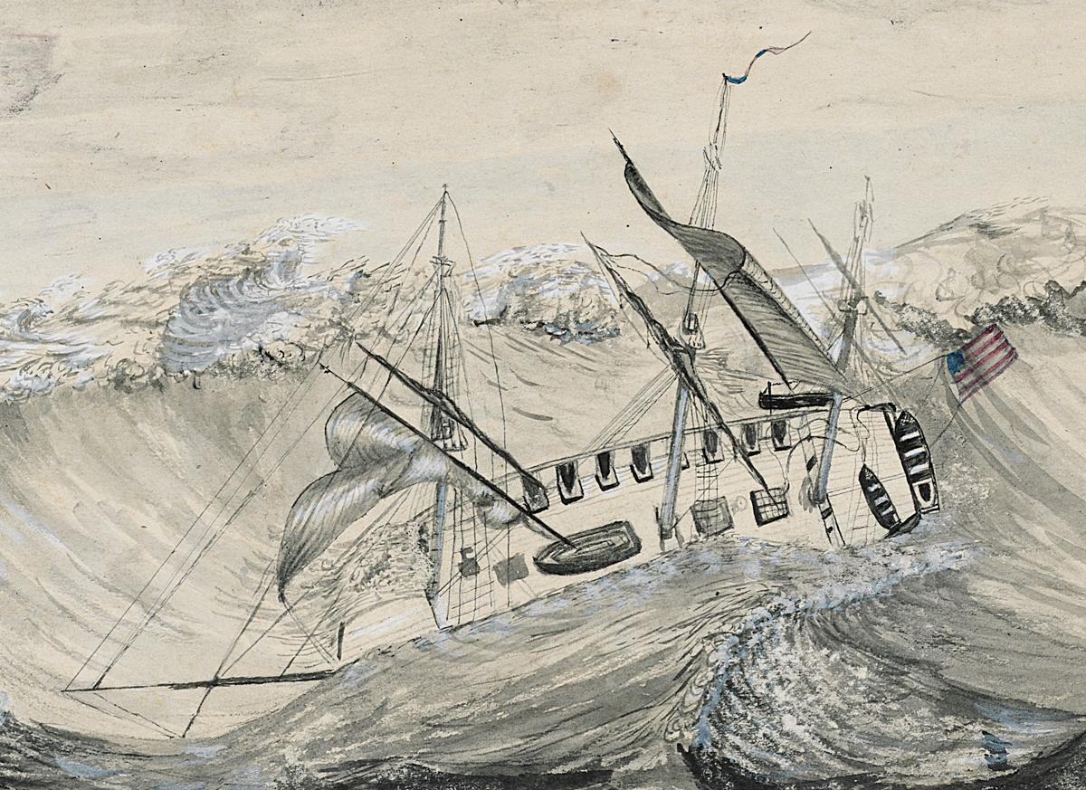 1967.2137 Watercolor, Detail
