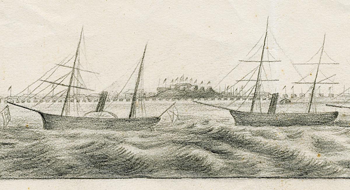 1967.2138 Drawing, Detail 3