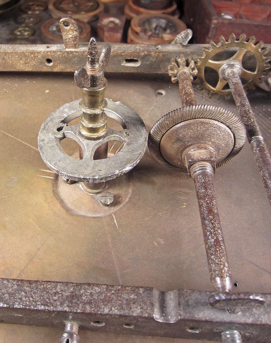 1957.0026.409 A-C, Wheel-cutting engine, cutter detail 1