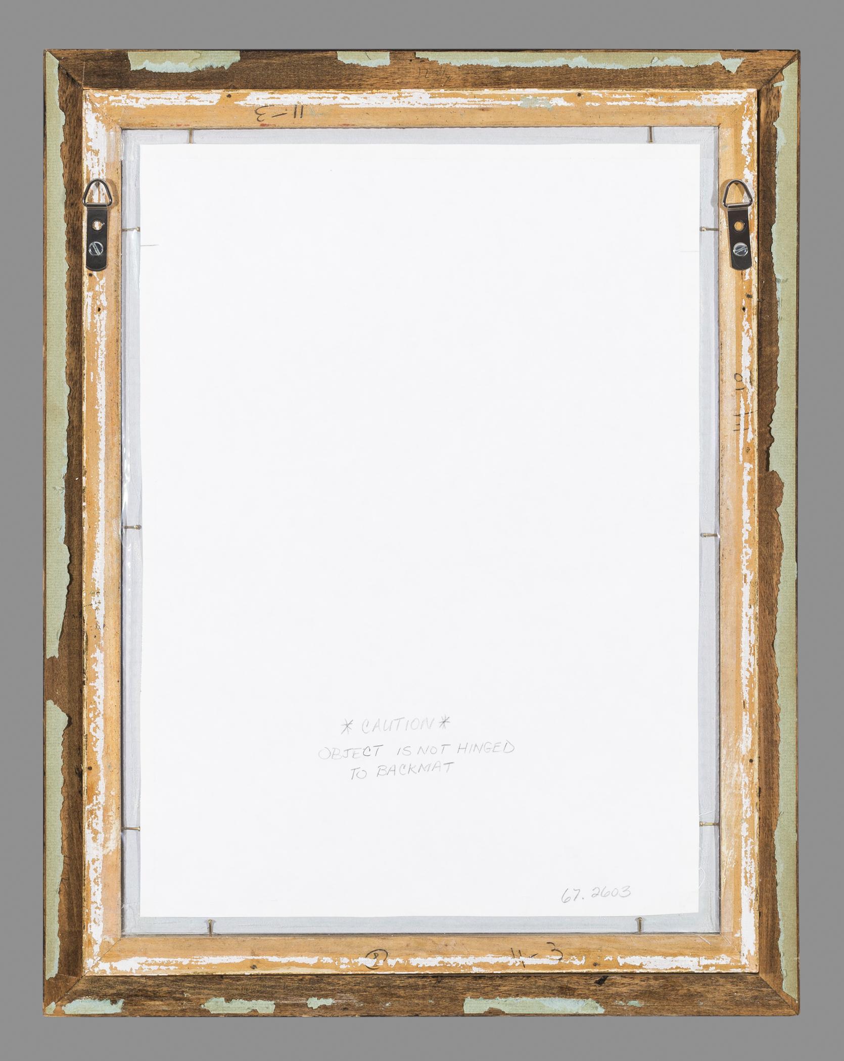 1967.2603 B Frame, reverse