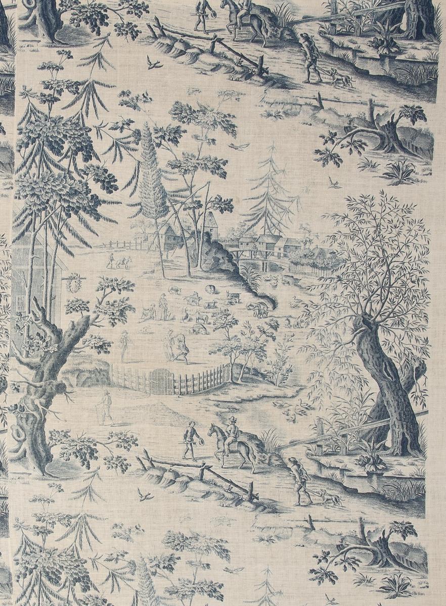 1968.0003 Textile, printed, detail, Book image C62