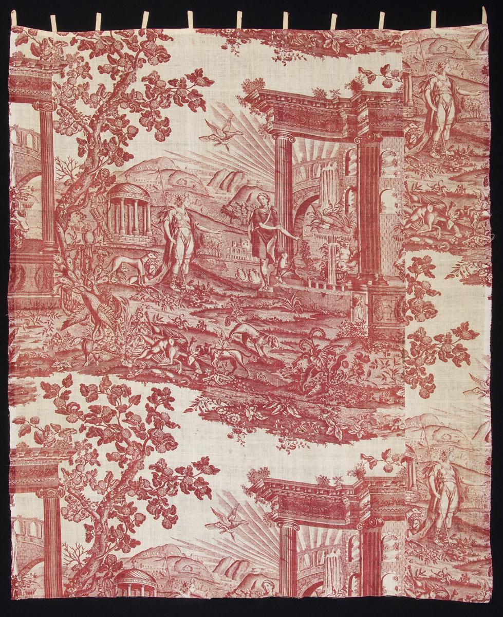 1968.0004 Textile, printed, view 2
