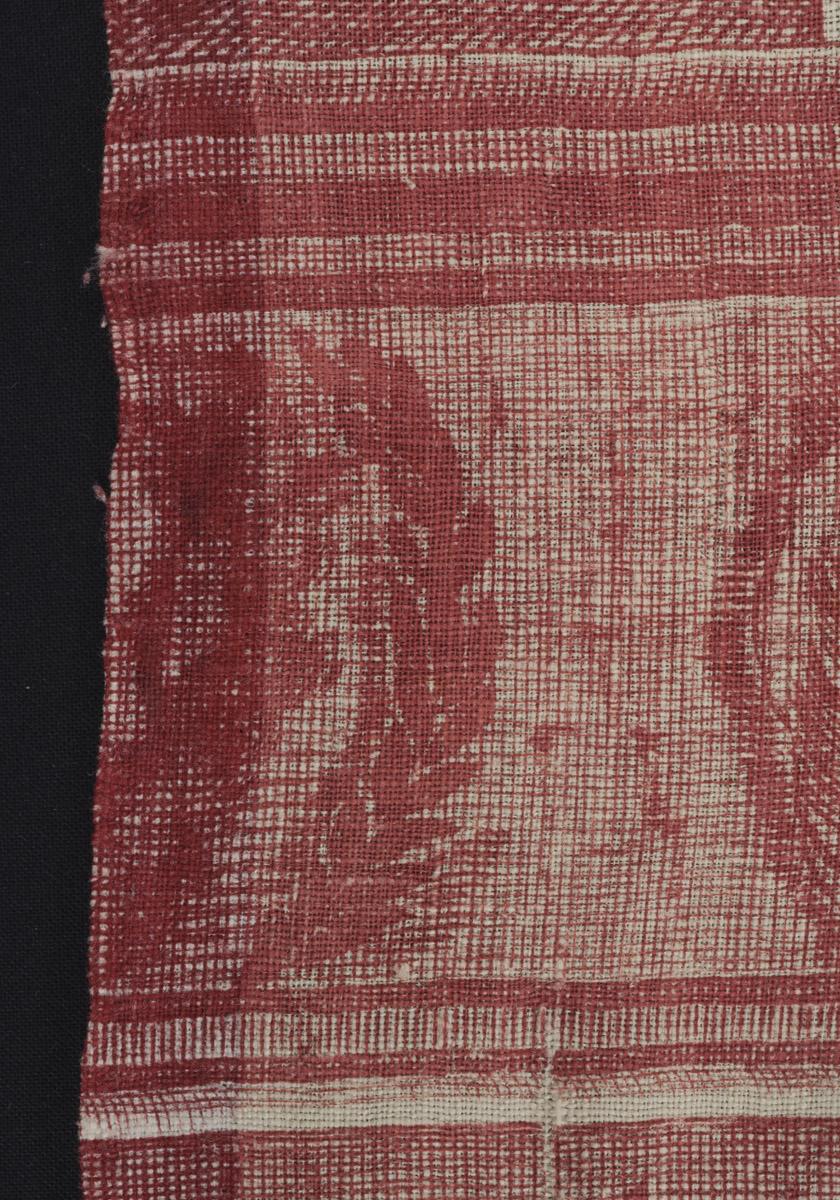 1968.0004 Textile, printed, detail 2