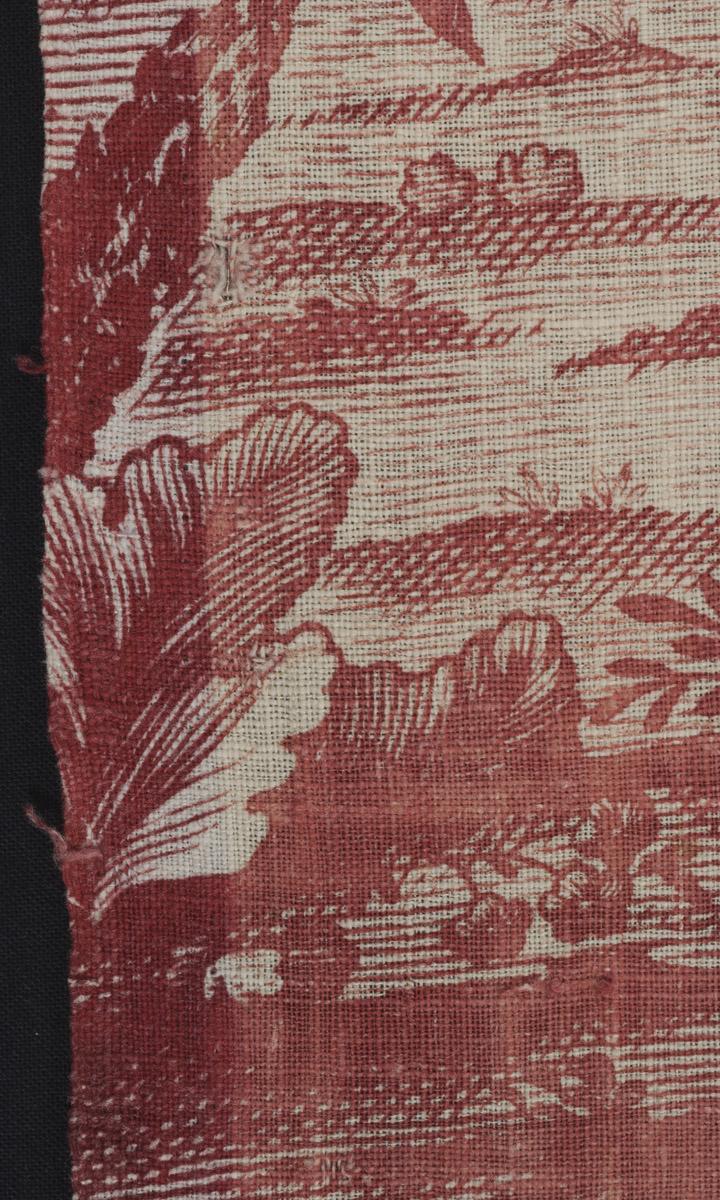 1968.0004 Textile, printed, detail 4