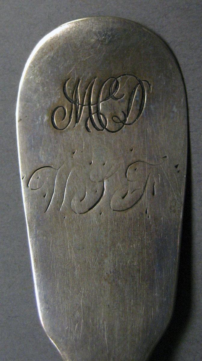 1968.0006.002 Silver Spoon engraving
