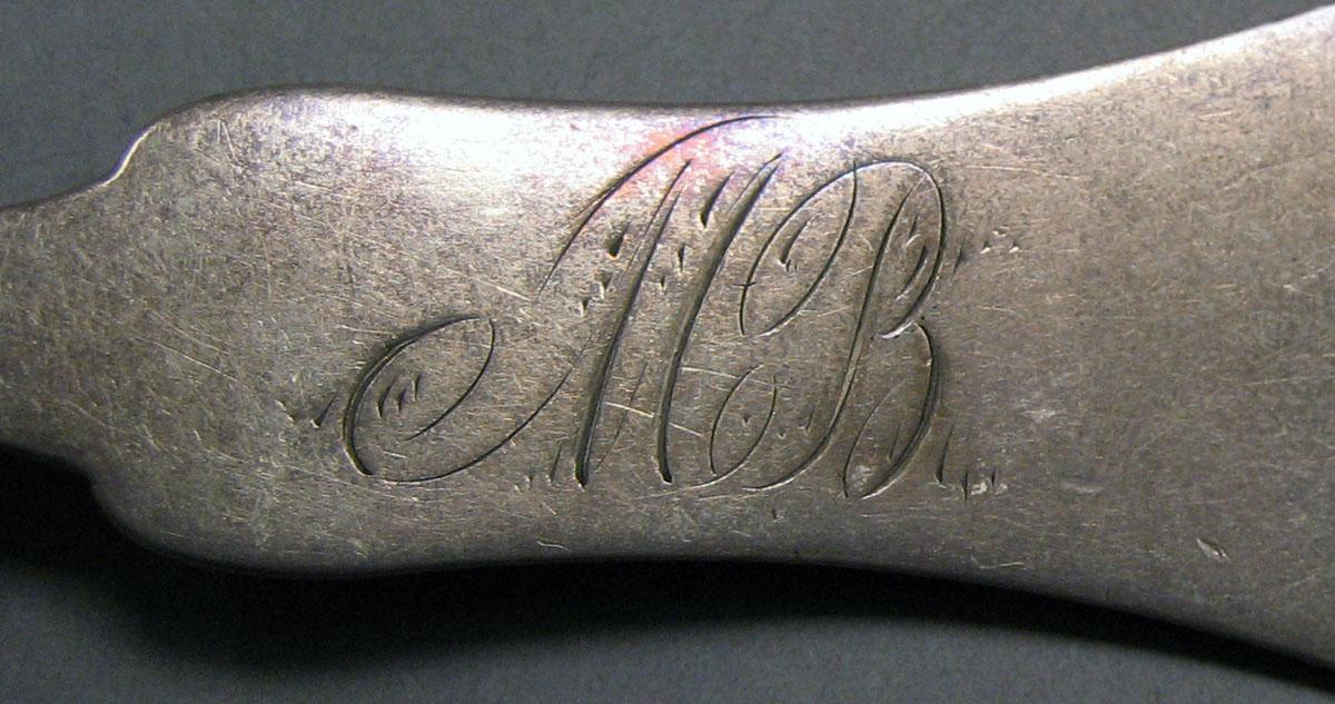 1968.0008 Silver Spoon engraving