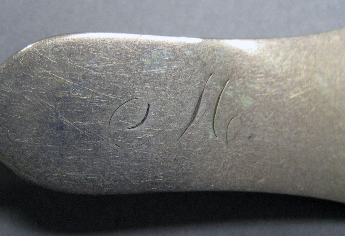 1968.0009 Silver Spoon engraving