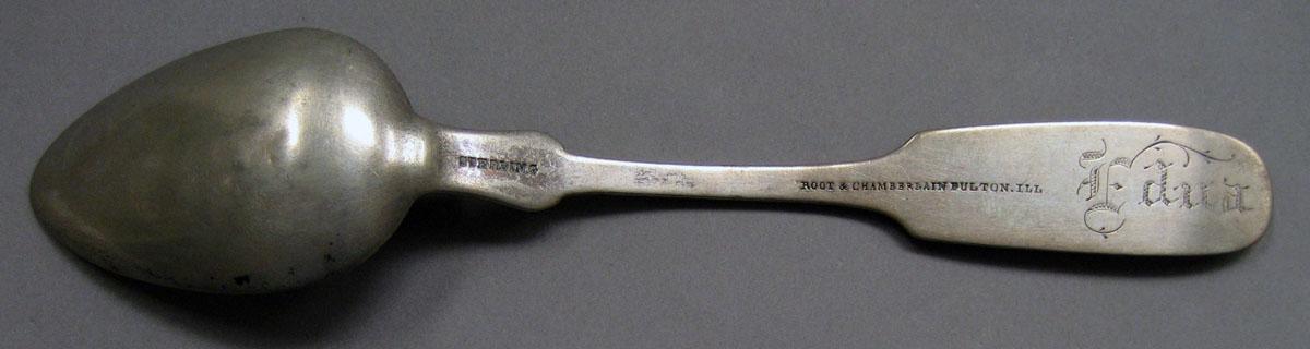 1968.0011 Silver Spoon underside
