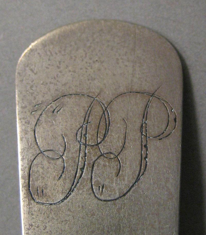 1968.0012 Silver Spoon engraving
