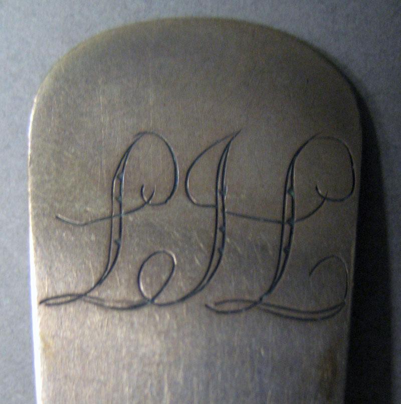 1968.0013 Silver Spoon engraving