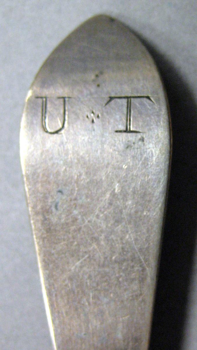 1968.0026 Silver Spoon engraving