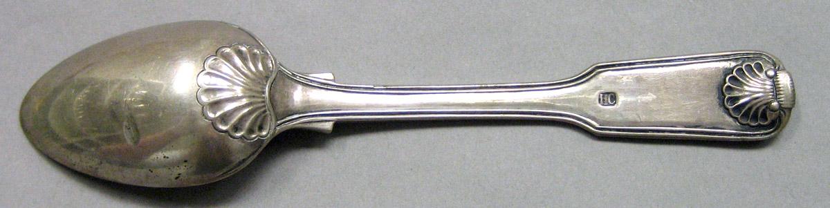 1968.0027 Silver Spoon underside